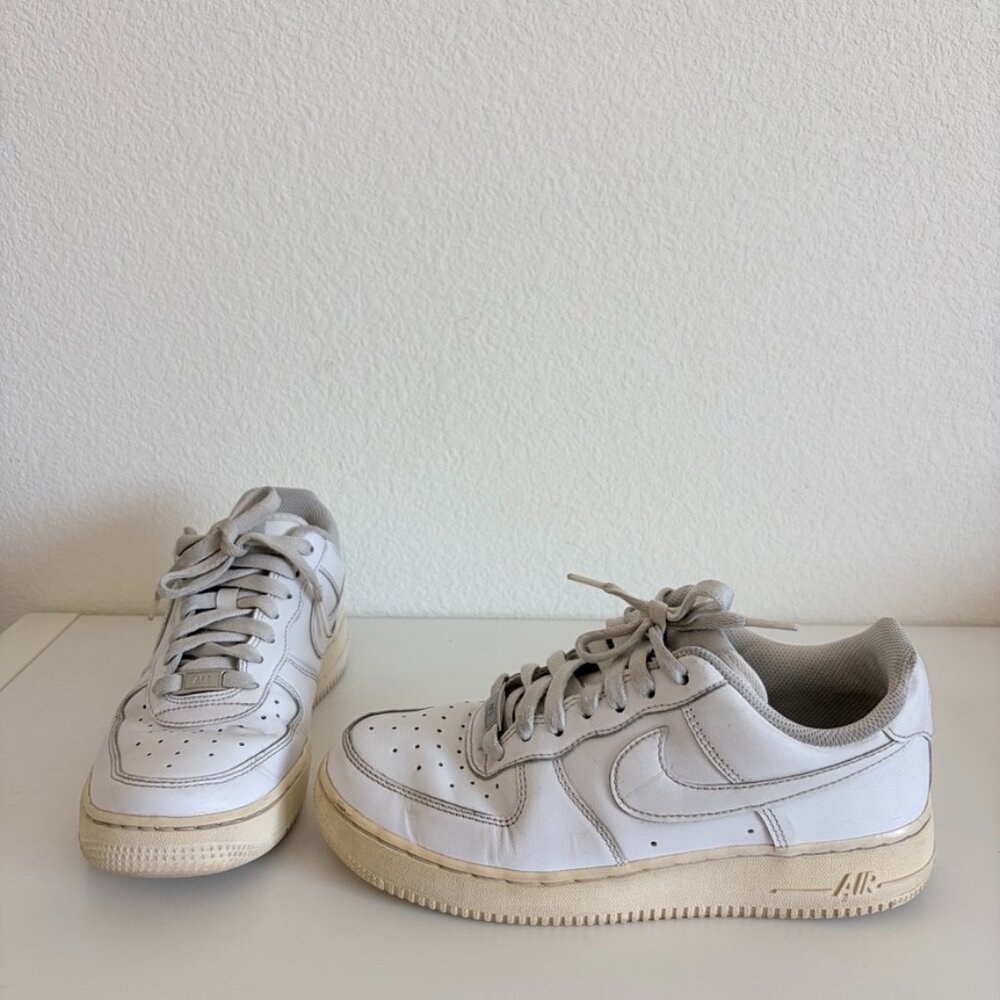 Nike Womens Air Force 1 Low DD8959-100 White Casual Shoes Sneakers Size 7.5
